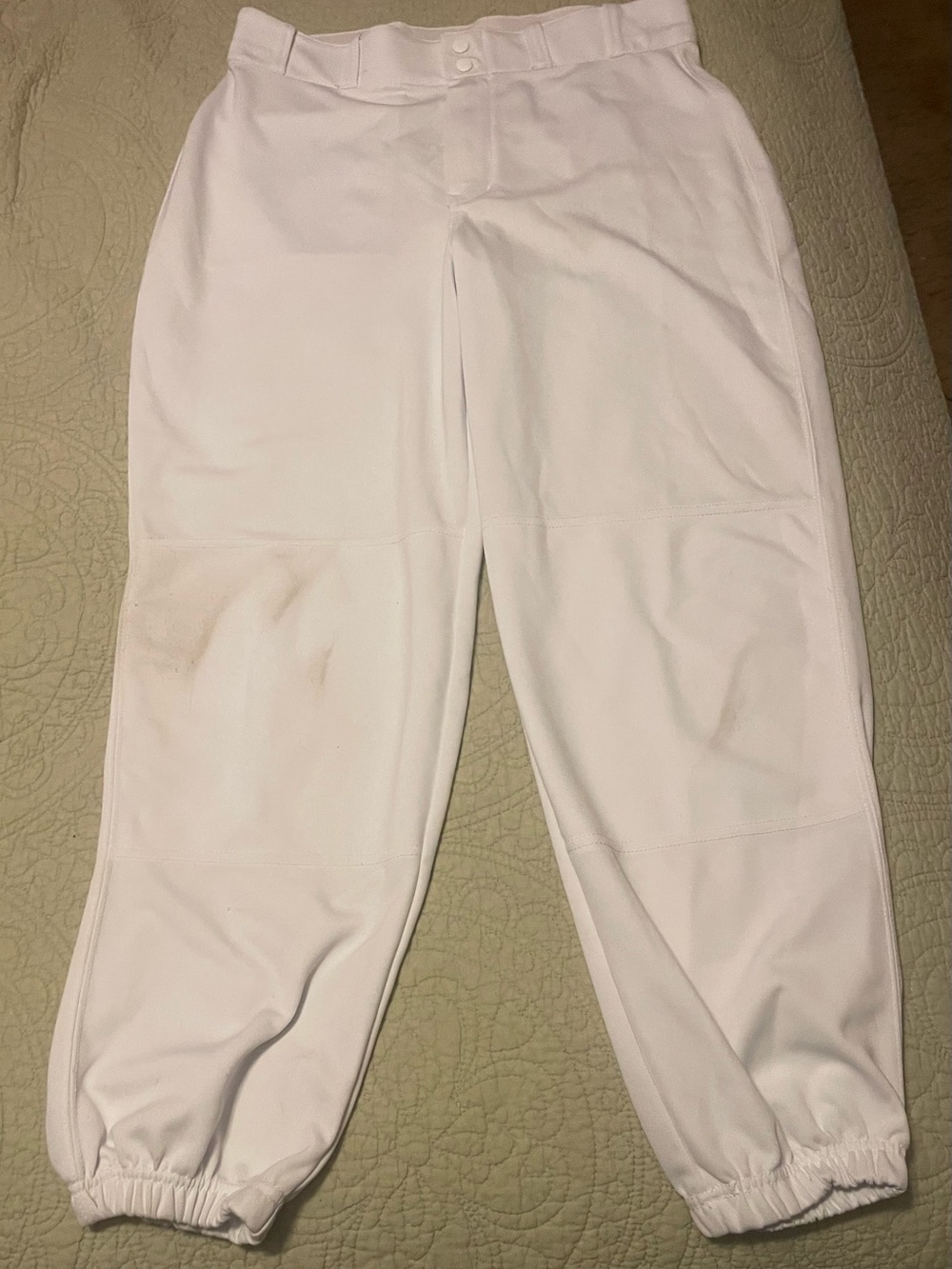 Champro White Solid  Size-L Baseball Pants